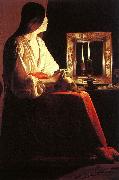 Georges de La Tour The Penitent Magdalen Spain oil painting reproduction